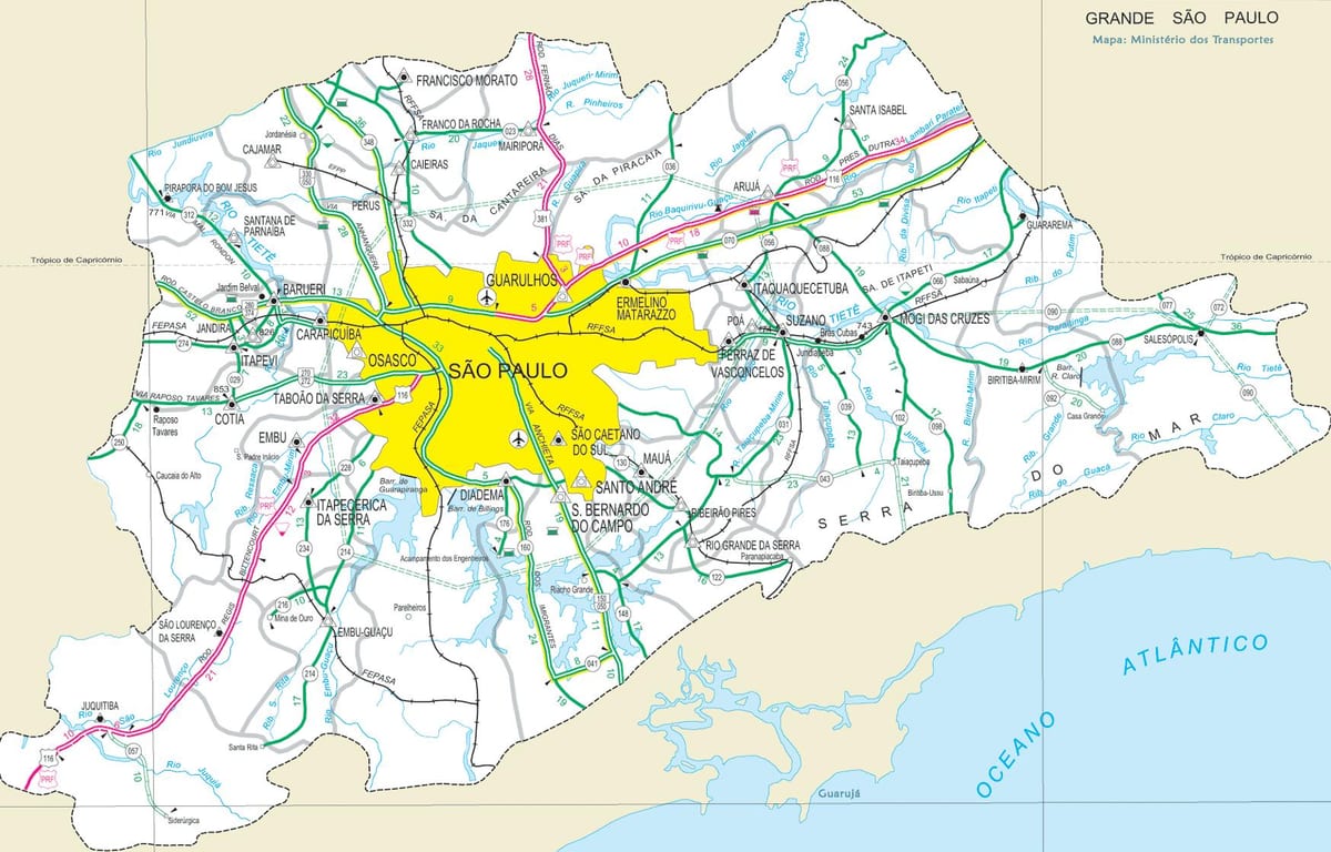 mappe di San Paolo