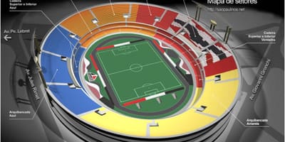 São Paulo stadio mappa