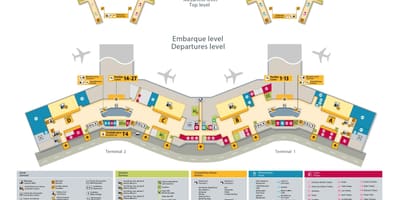 Sao Paulo, brasile aeroporto mappa