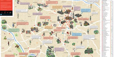 Mappa di Sao Paulo attrazioni 