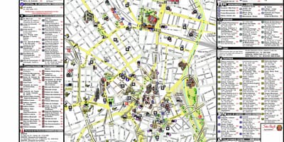 Mappa di Sao Paulo centro